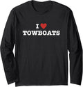 I Love Towboats Maritime Long Sleeve