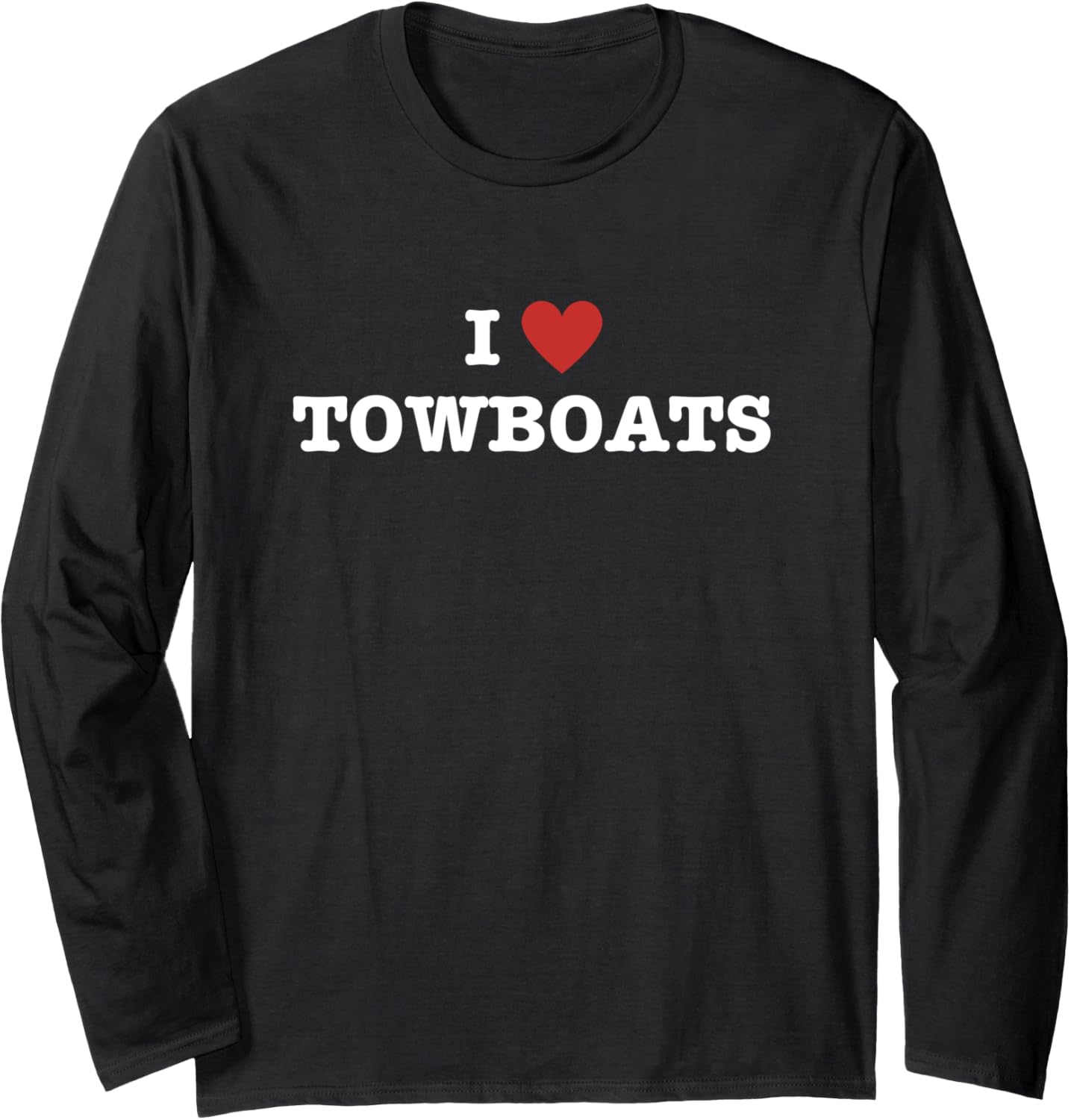 I Love Towboats Maritime Long Sleeve
