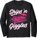 Ships N Giggles Pontoon Boating Pontoon Boat Women