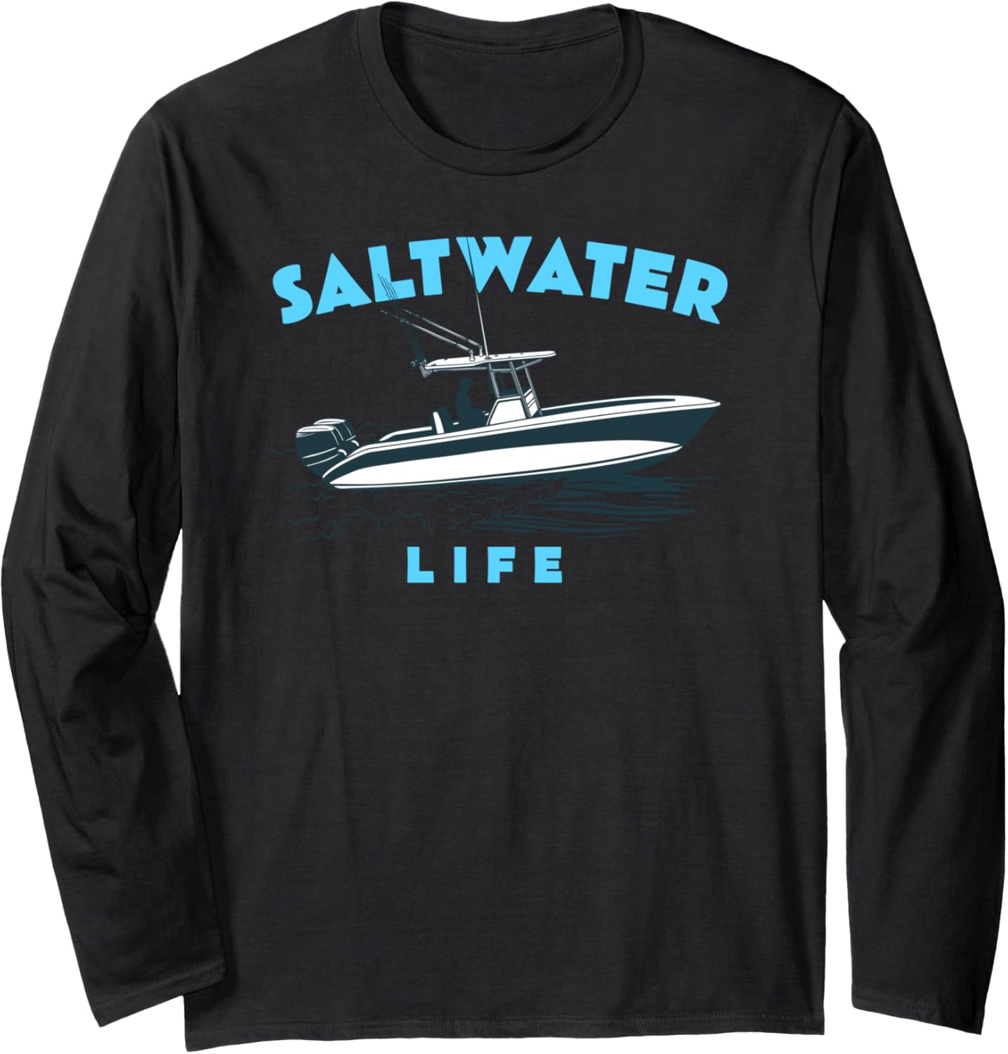 Saltwater Life Saltwater Fishing Boat Riding Waves Long