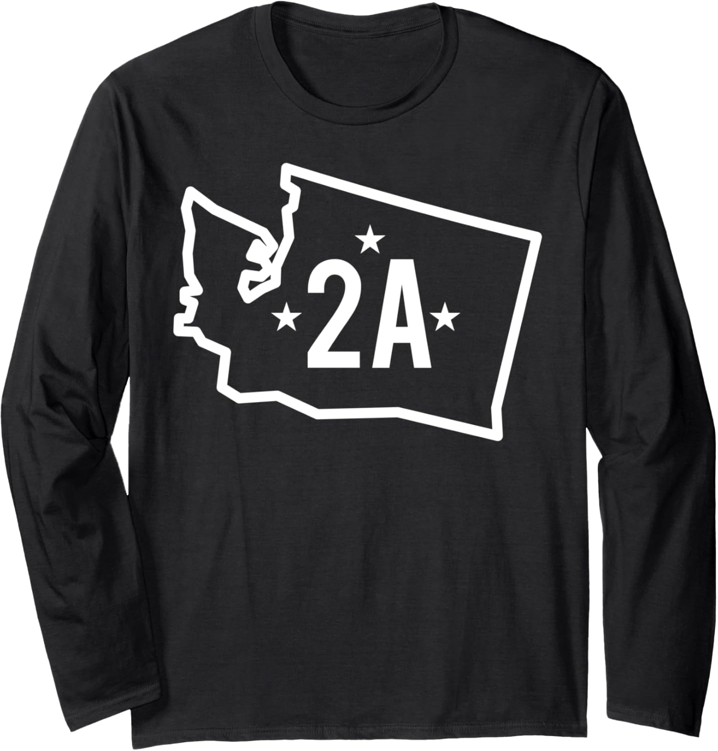 Washington Second Amendment State 2A Gun Owner Rights Long Sleeve