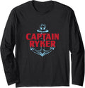 Captain Ryker Personalized Name Custom Nickname Boating Long