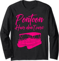 Funny Pontoon Hair Don Care Men Women Cool