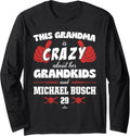 Grandma Crazy for Michael Busch Chicago Baseball MLBPA Long Sleeve