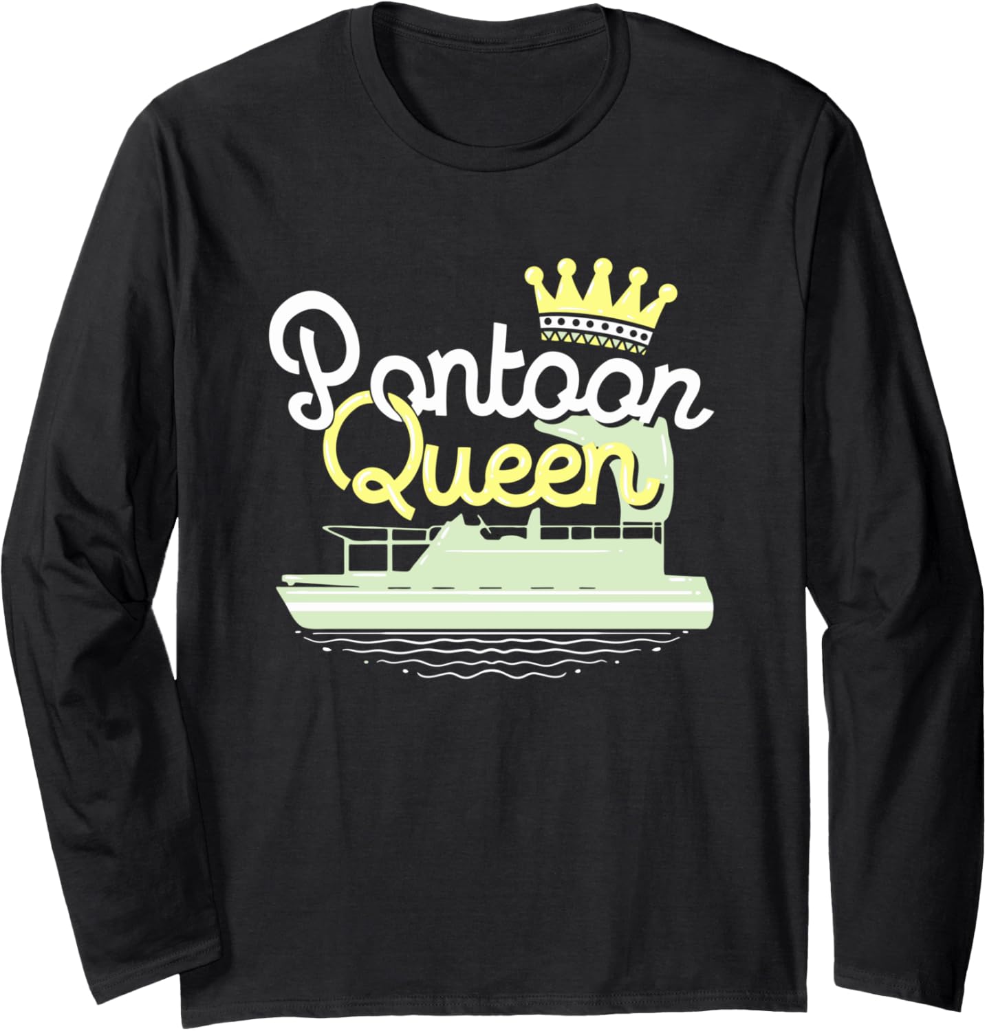Pontoon Boat Pontoon Queen Long Sleeve
