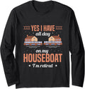 Houseboat Captain Accessories Boat Lover Houseboat Lover Long