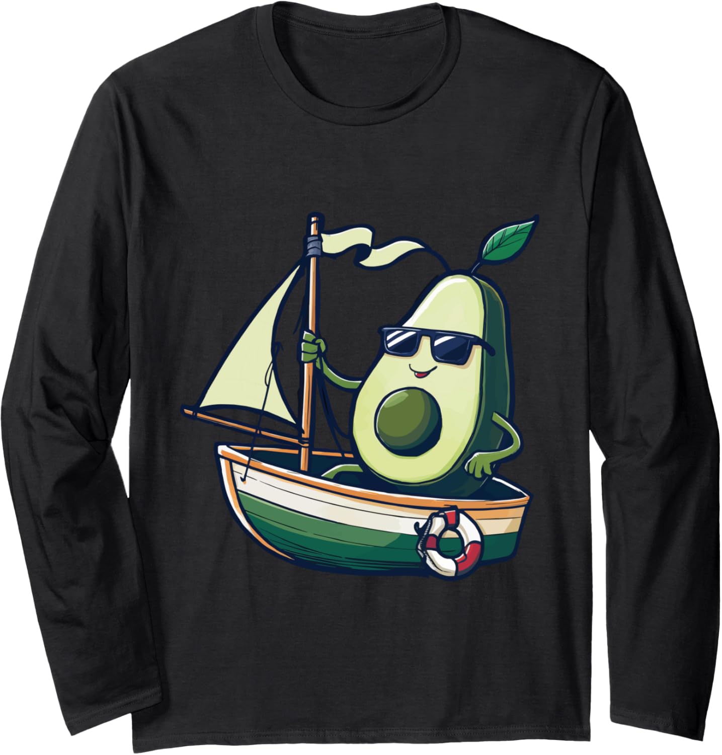 Fruit Boating Avocado Long Sleeve