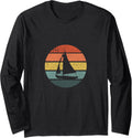 Sailing 60S 70S Style Design Retro Boat Sailor