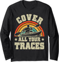 Cover All Traces Kayak Boat Retro Kayaking Long