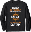 Fishing Boating Sail Boat Captain Long Sleeve
