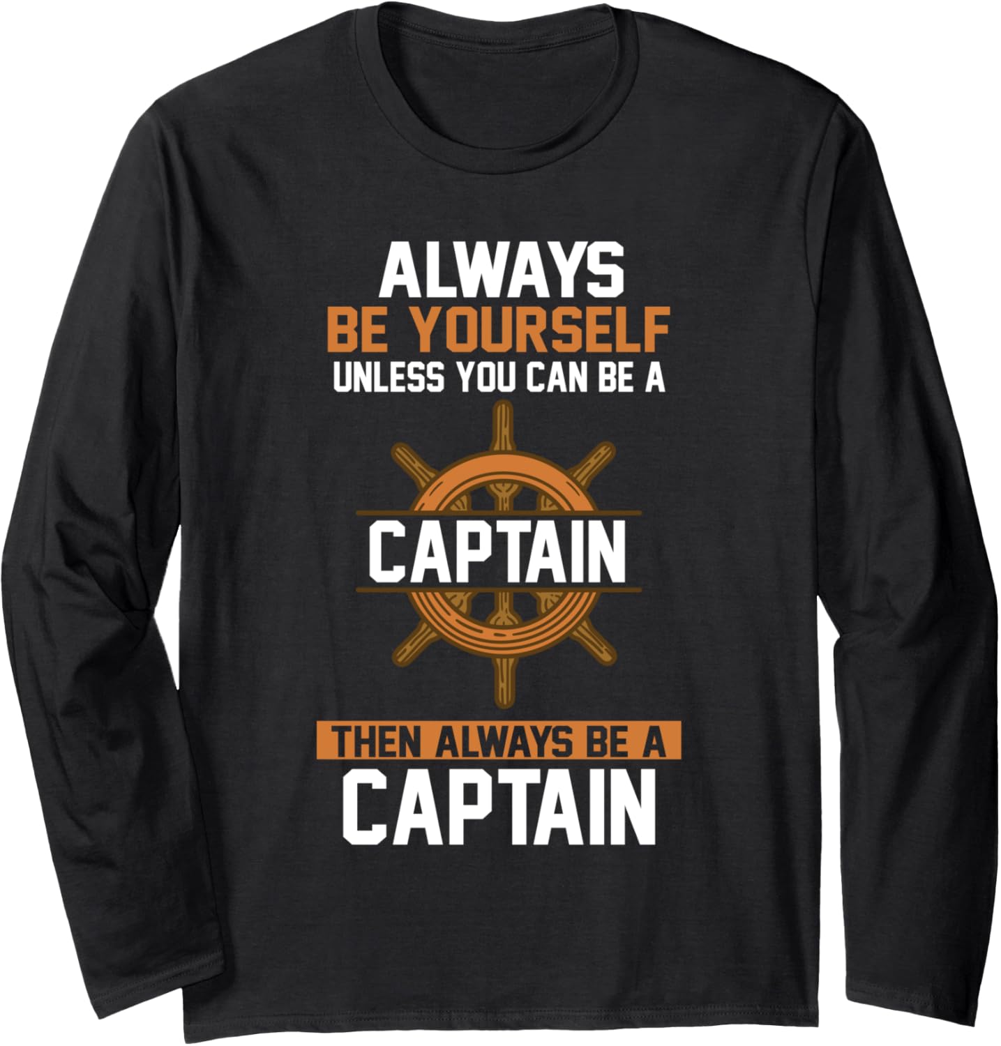 Fishing Boating Sail Boat Captain Long Sleeve