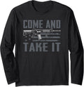 Come Take It Funny Ar15 Pro Guns 2Nd Amendment Gun Long Sleeve