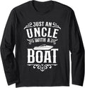 Just An Uncle A Boat Motorboating Captain Uncle
