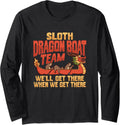 Sloth Dragon Boat Team Design A Dragon Boat
