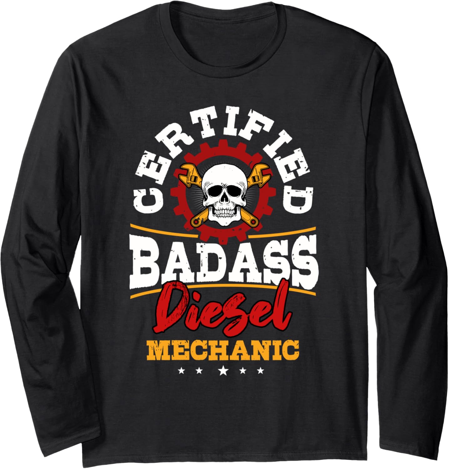 Diesel Mechanic Gifts Certified Bad Ass Diesel Mechanic