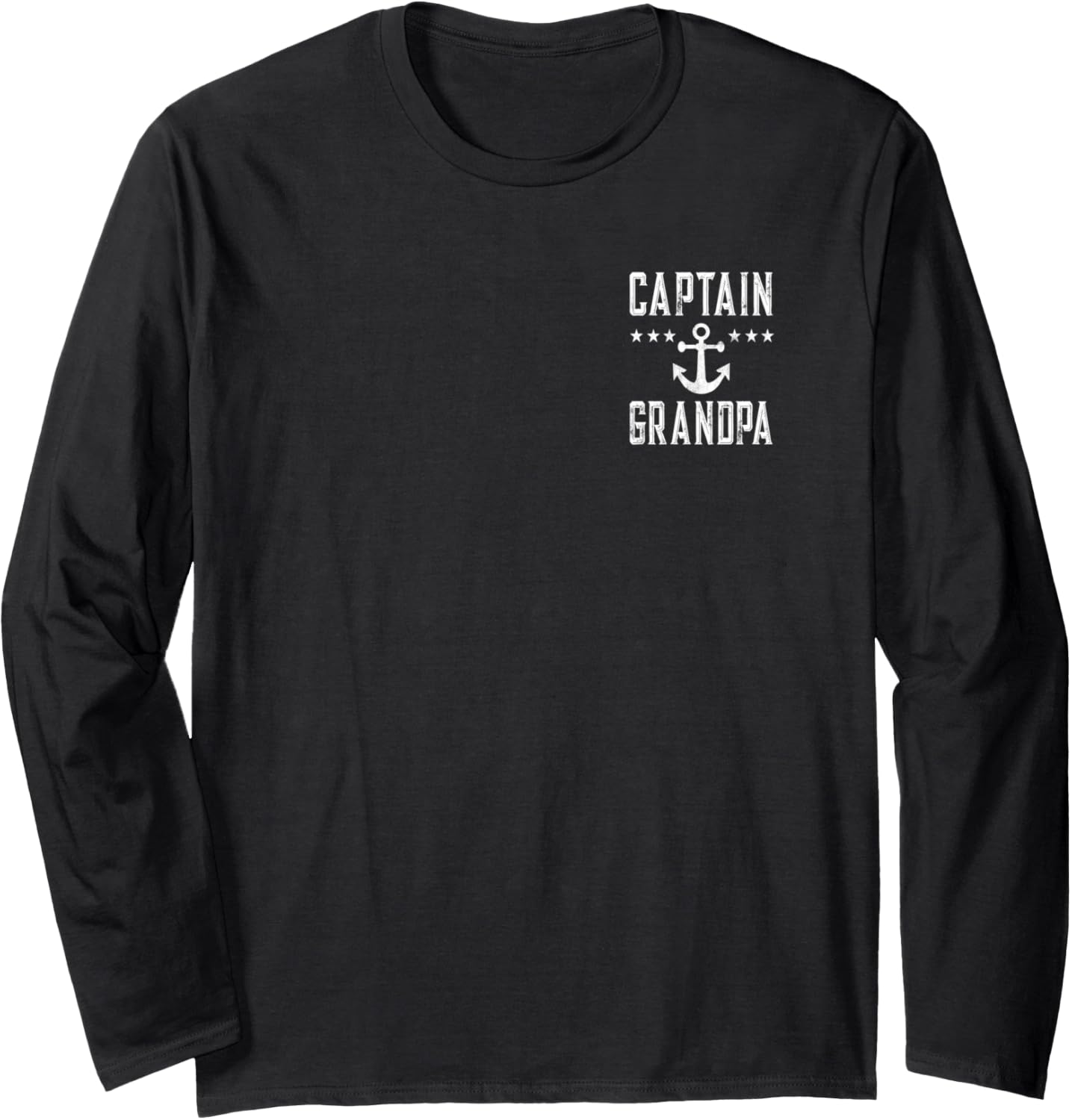 2 Sided Print Captain Grandpa Boating Boat Owner