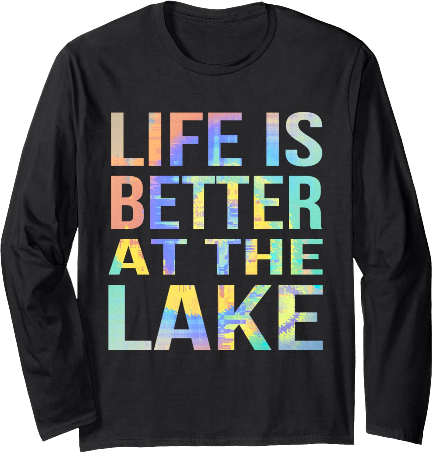 Life Is Better At Lake Fishing Boating Tie