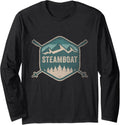Vintage Steamboat Sweater Retro Steamboat Long Sleeve