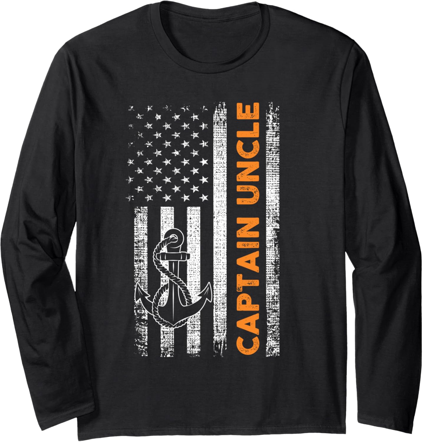 Captain Uncle Fishing Boating Motor Boat Long Sleeve