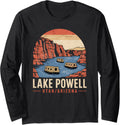 Vintage Lake Powell Canyon Utah Arizona Retro Houseboat