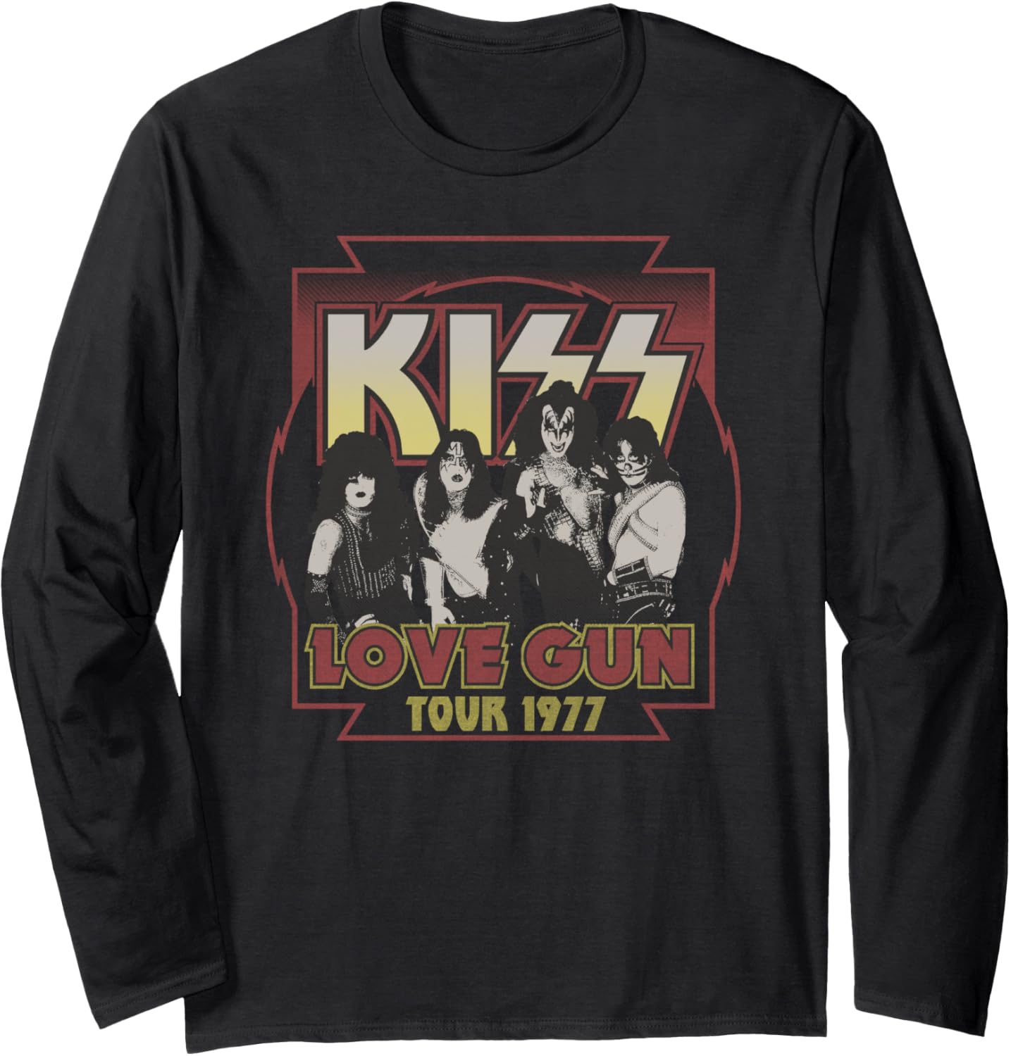 Kiss Love Gun Tour 1977 Long Sleeve