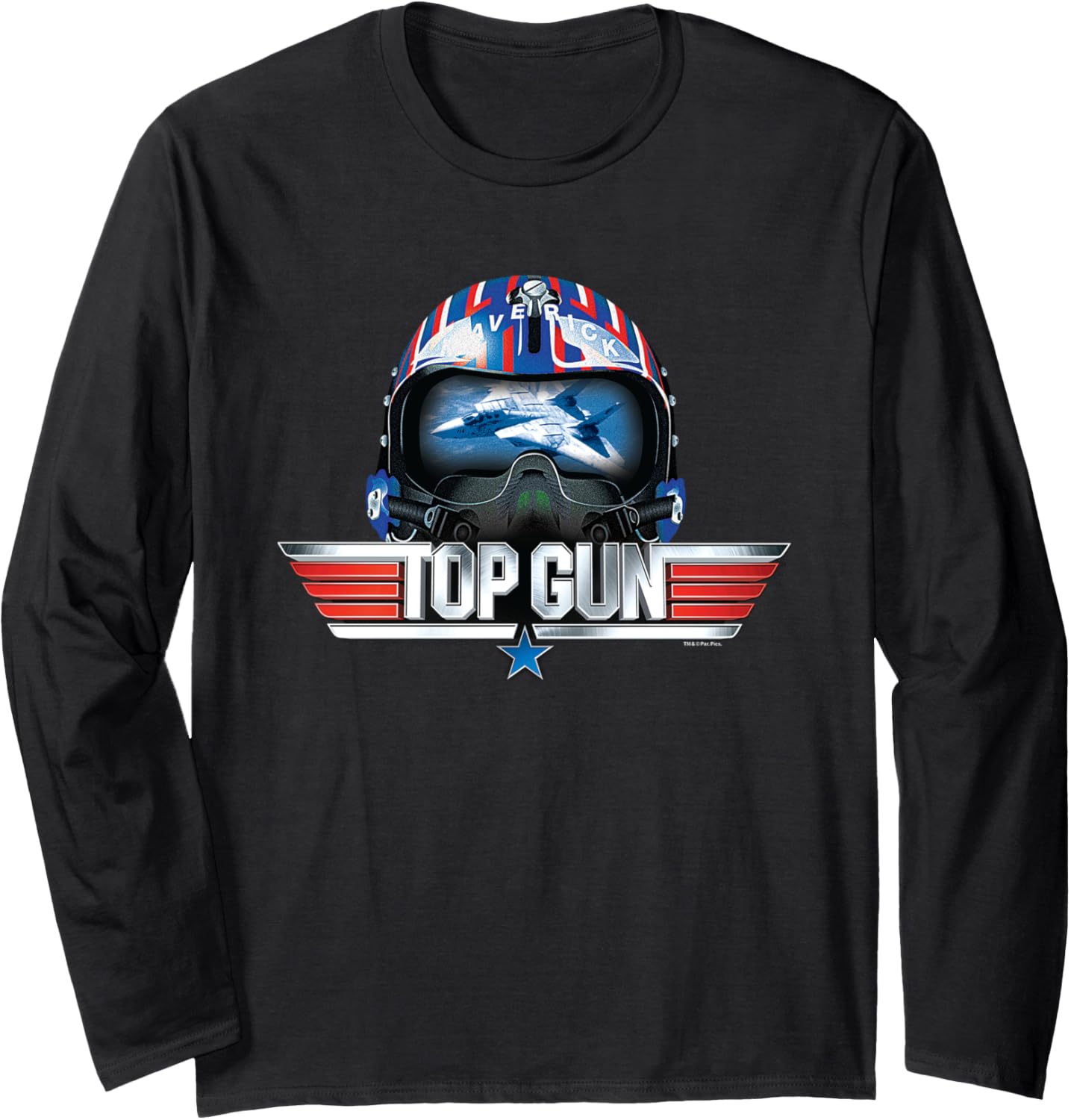 Top Gun Maverick Helmet Long Sleeve