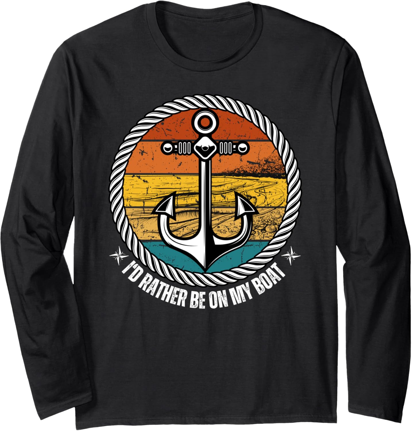 Funny Cool Boating Design Boaters Boat Owners Long