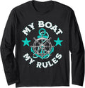 My Boat My Rules Funny Sailing Boat Captain