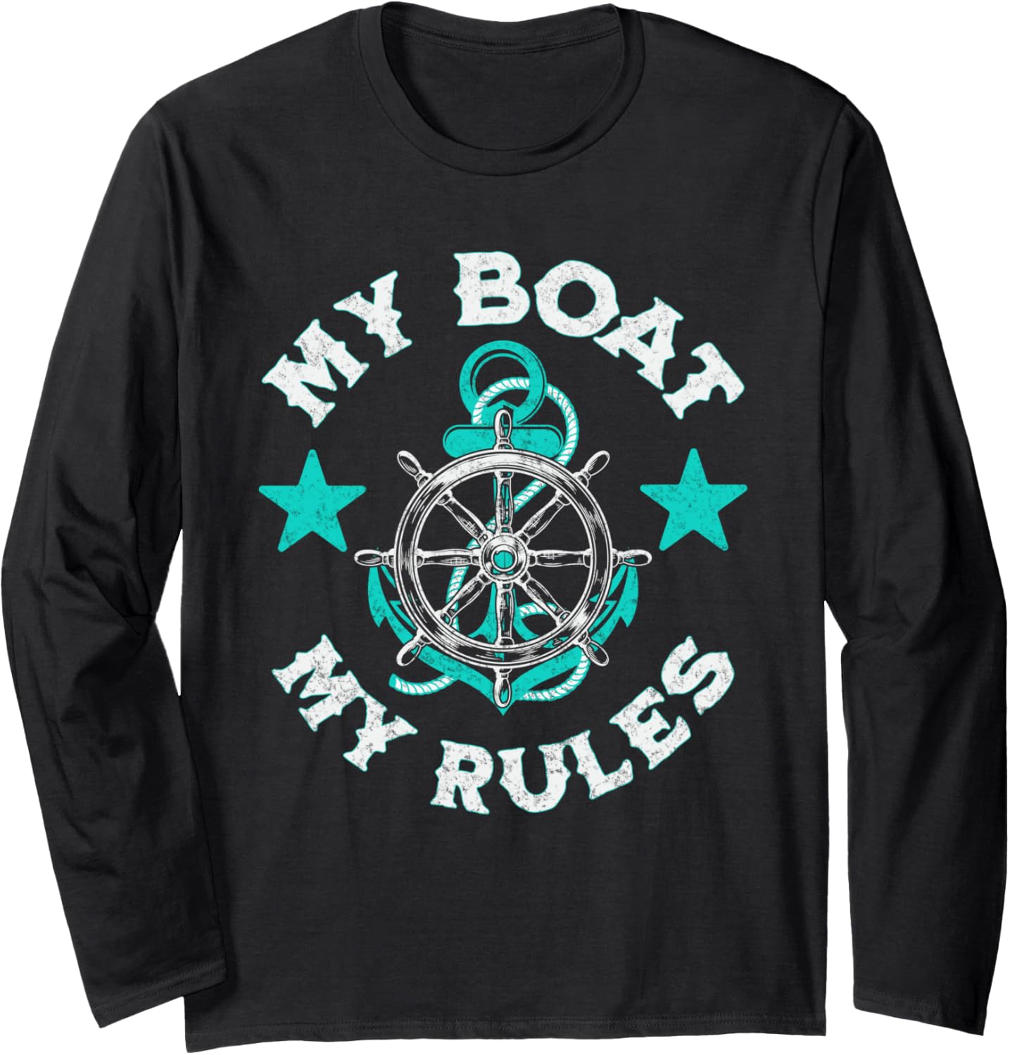 My Boat My Rules Funny Sailing Boat Captain
