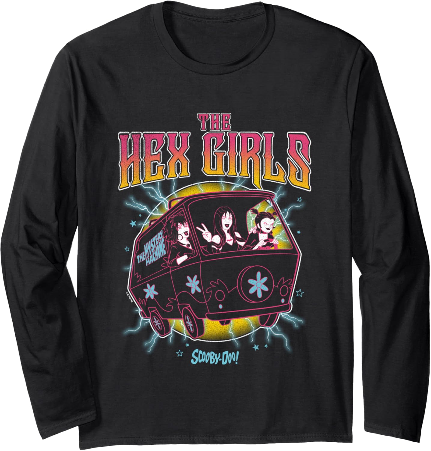Scooby-Doo The Hex Girls Metal Vintage Big Chest Poster Long Sleeve