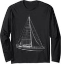 Sailing Boat Sailor Long Sleeve