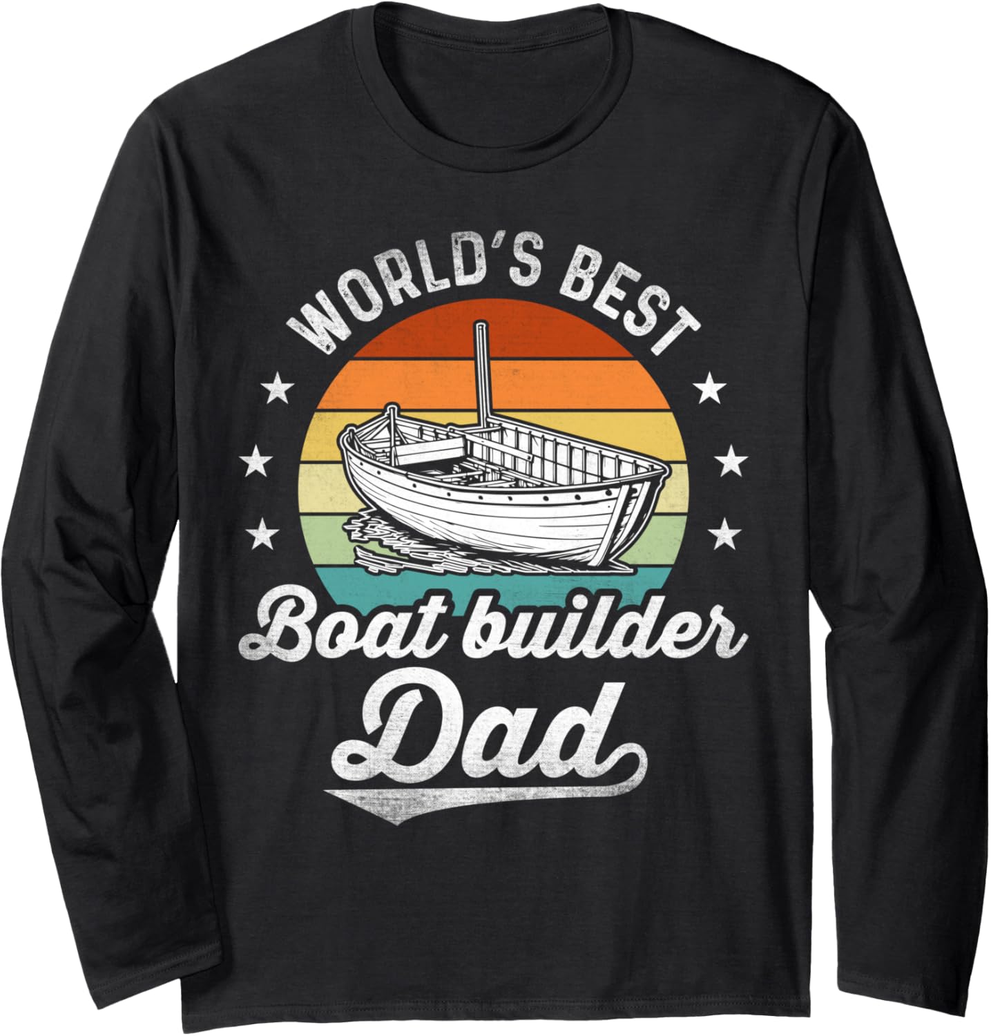 Retro Craftsmen World S Best Boat Builder Dad