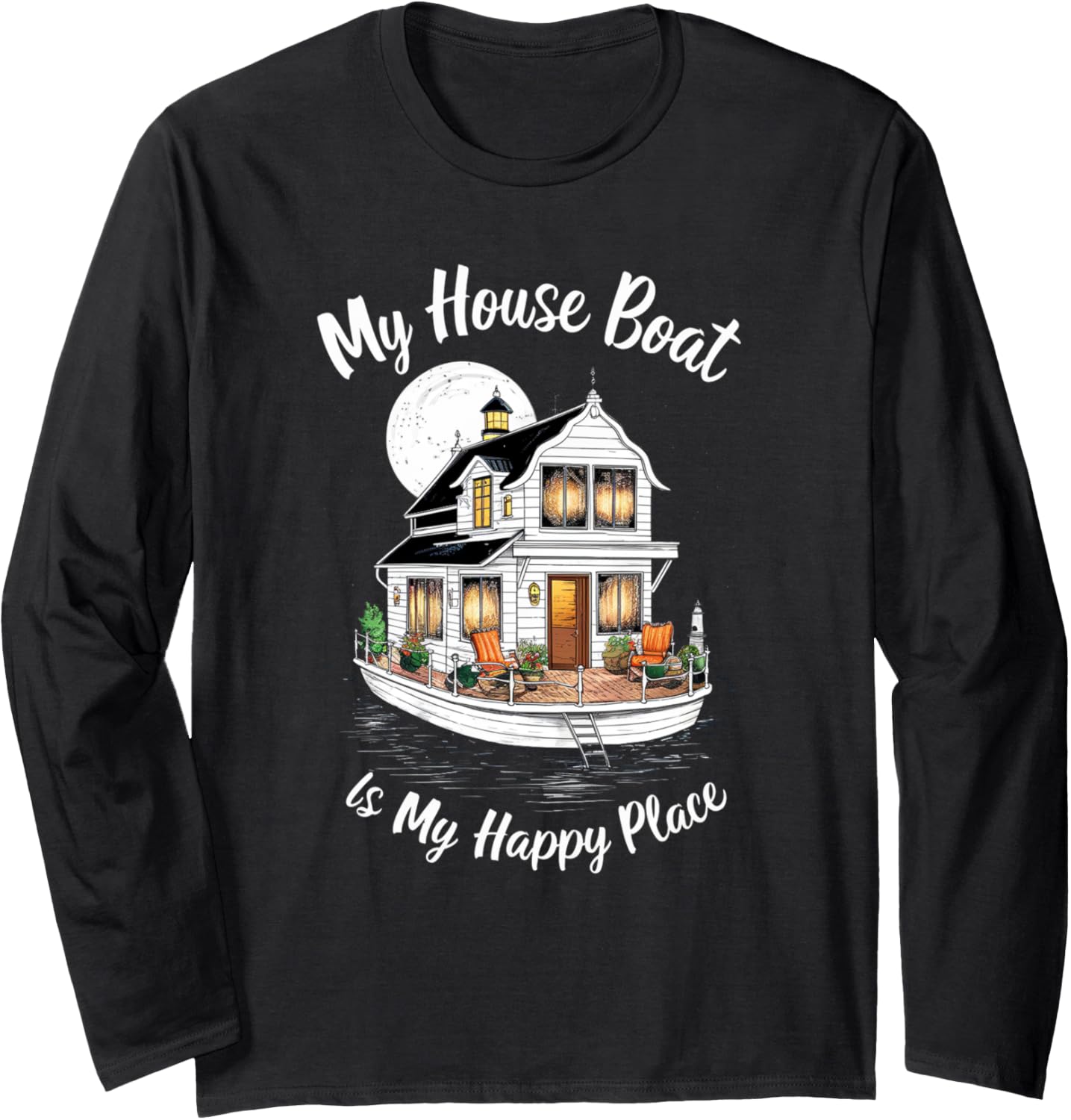 My House Boat Is My Happy Place Houseboat