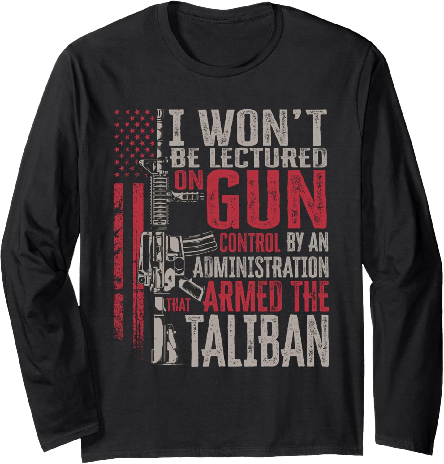 I Wont Be Lectured On Gun Control By An Administration Long Sleeve