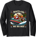 Ho Hos Christmas Funny Santa Boats Long