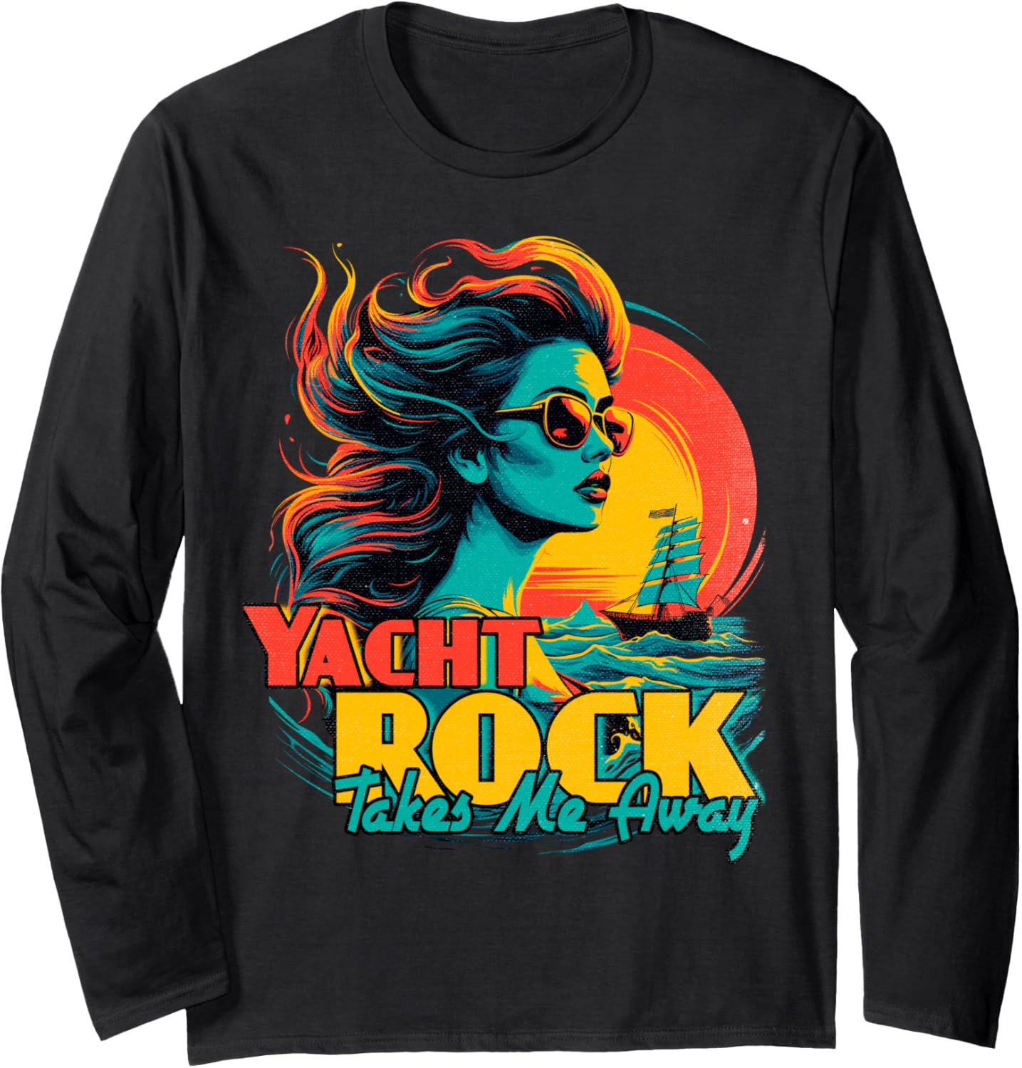 Yacht Rock Takes Me Away Party Boat Sailing