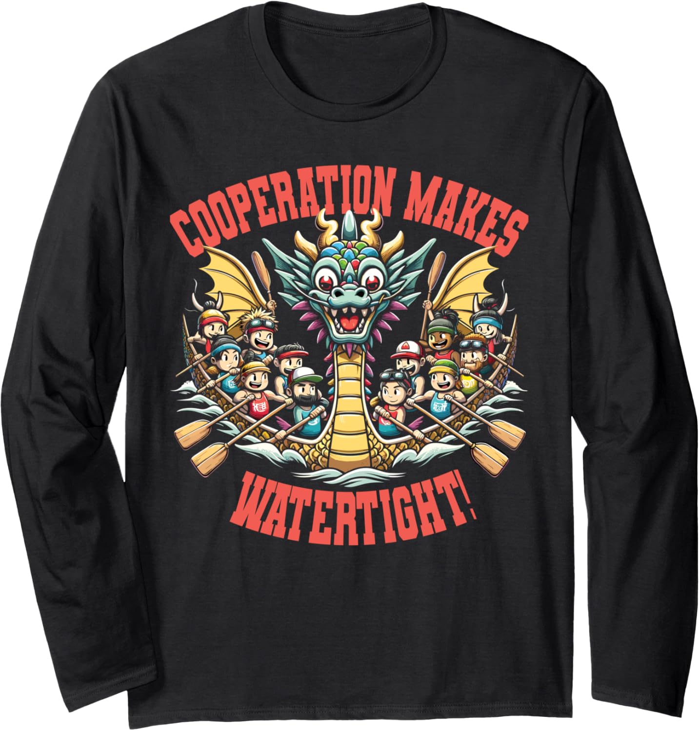 Dragonboating Dragon Boat Festival Long Sleeve