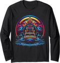 Air Boat Captain Airboat Airboating Pop Art Long