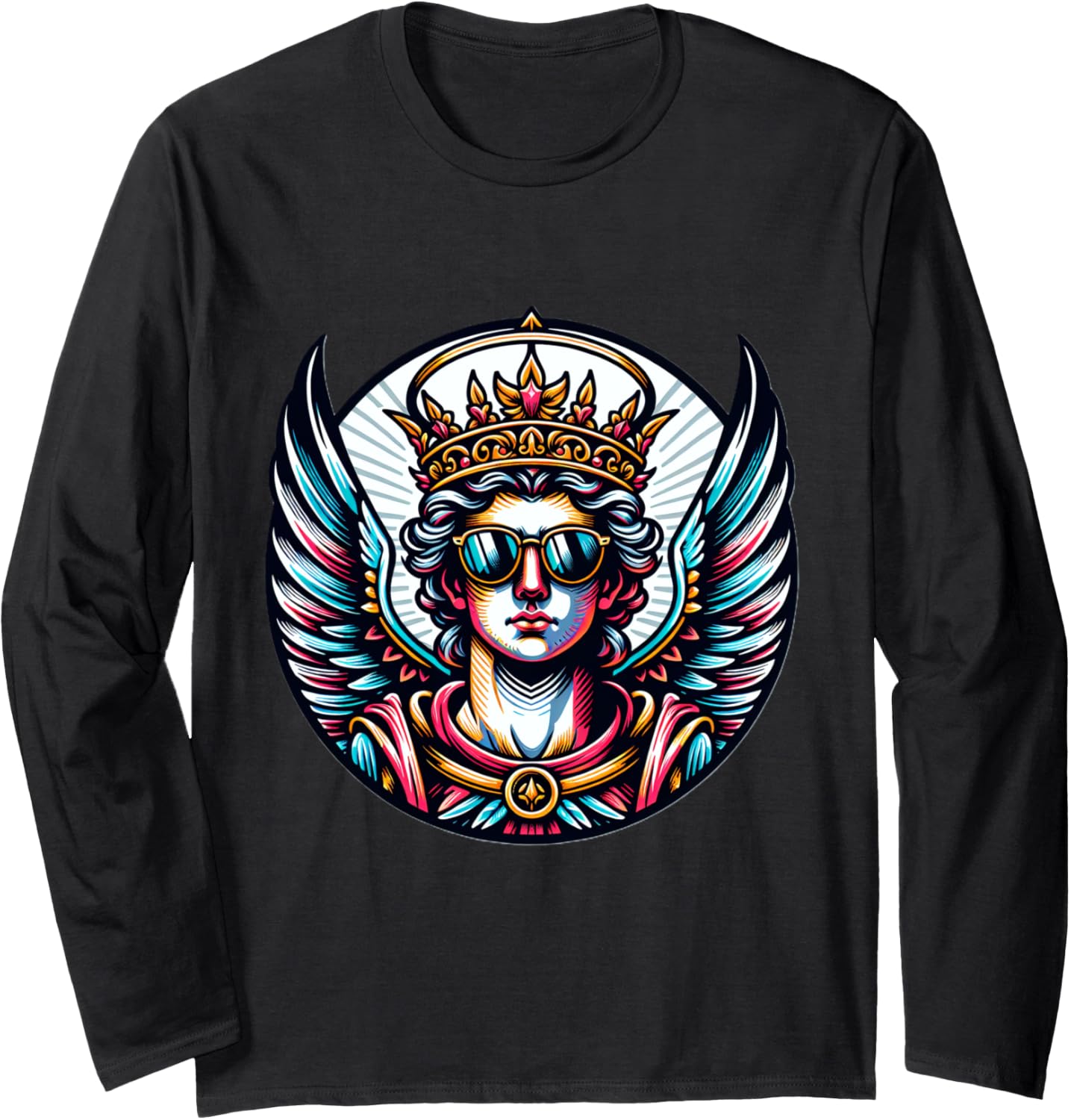 Gangsta Archangel Michael Costume Saint Michael Long Sleeve