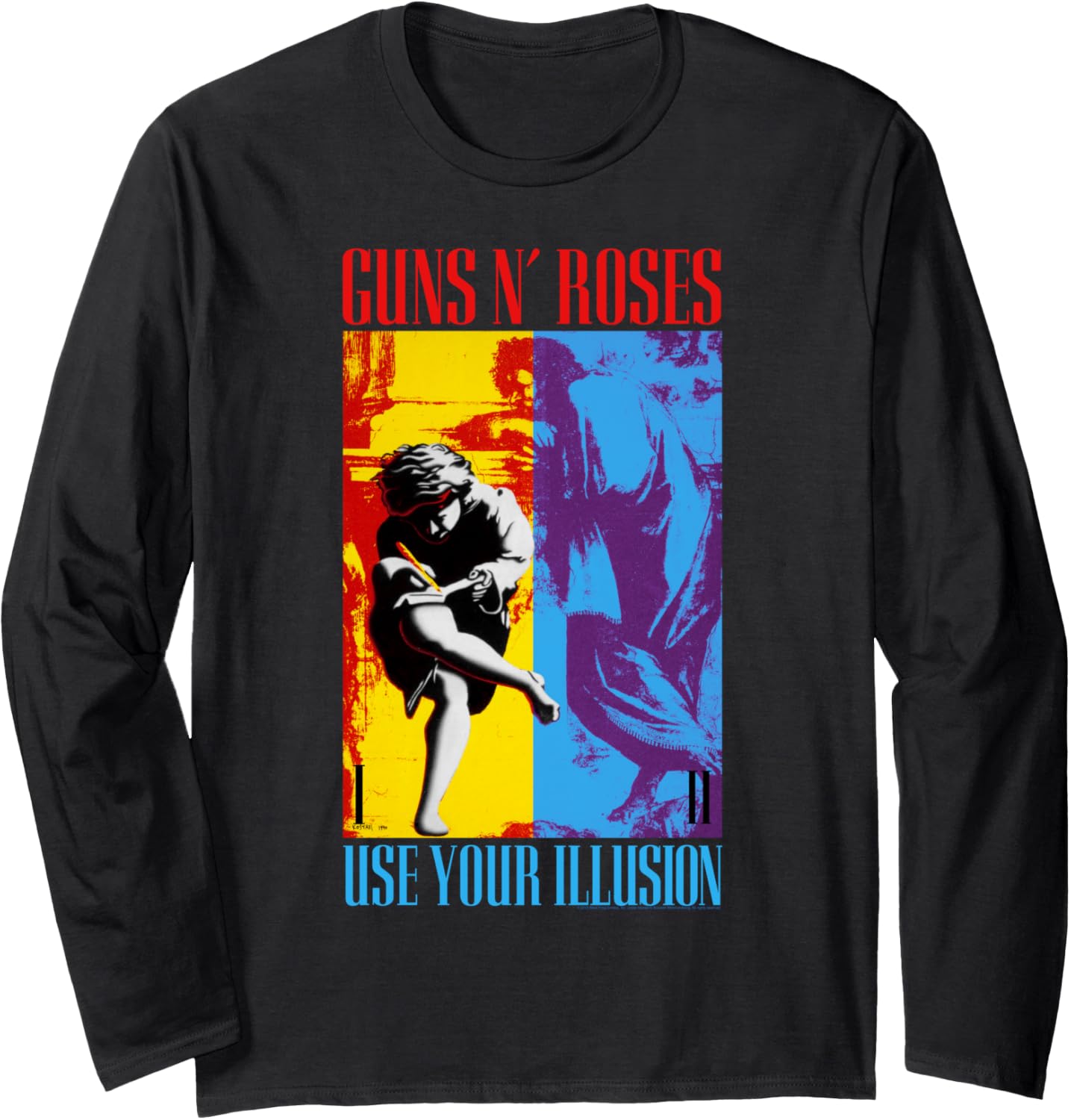 Guns N Roses Use Your Illusion Split Long Sleeve