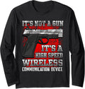 Its Not A Gun Funny Pun Pro Gun Rights 2Nd Amendment Long