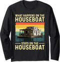 Houseboat Design Men Women House Boat Captain Houseboat