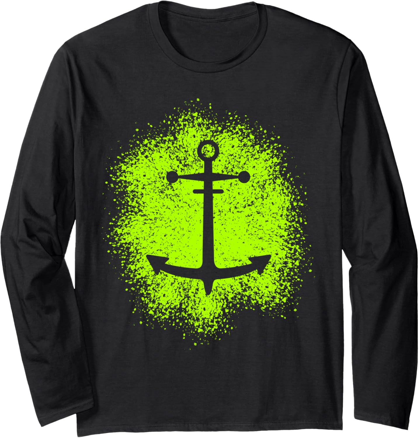 Nautical Anchor Sailing Boating Sailors Skippers Long Sleeve