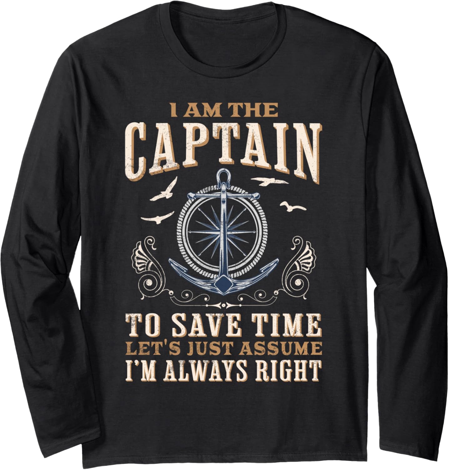 Boat Captain Women Men Boat First Mate Ship