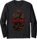 Guns N Roses Official Skeletous Long Sleeve
