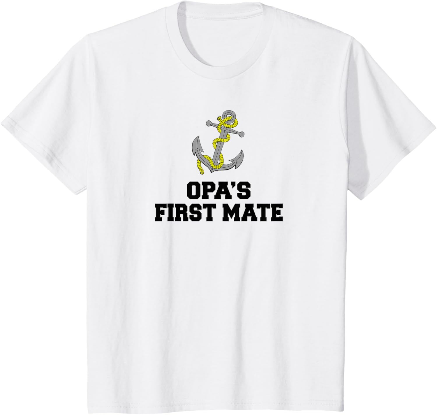 Kids Opa S First Mate Grandson Granddaughter Boat