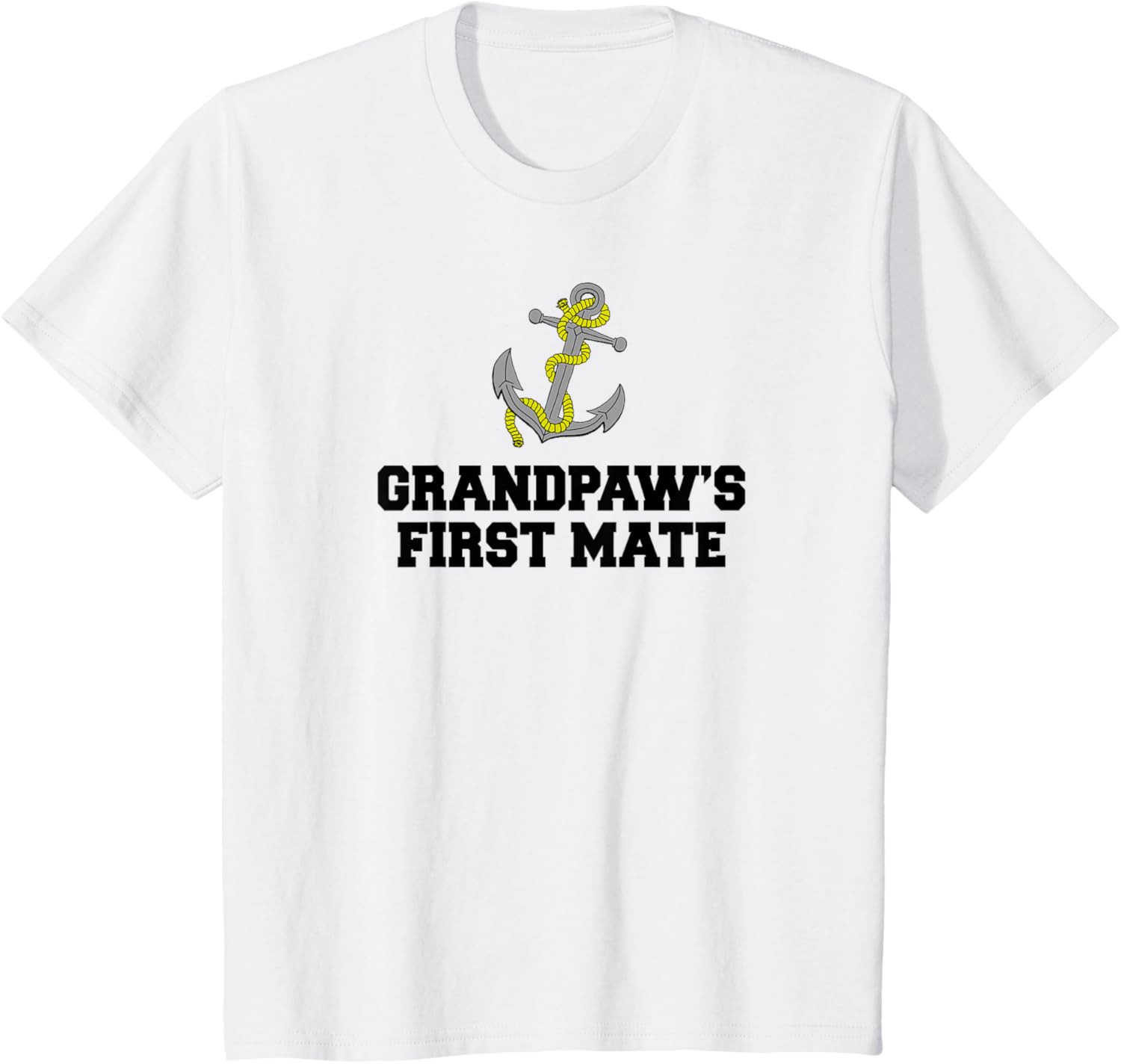 Kids Grandpaw S First Mate Grandson Granddaughter Boat