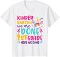 Kids Kindergarten Graduation Cute Unicorn Class Of 2025 Girls