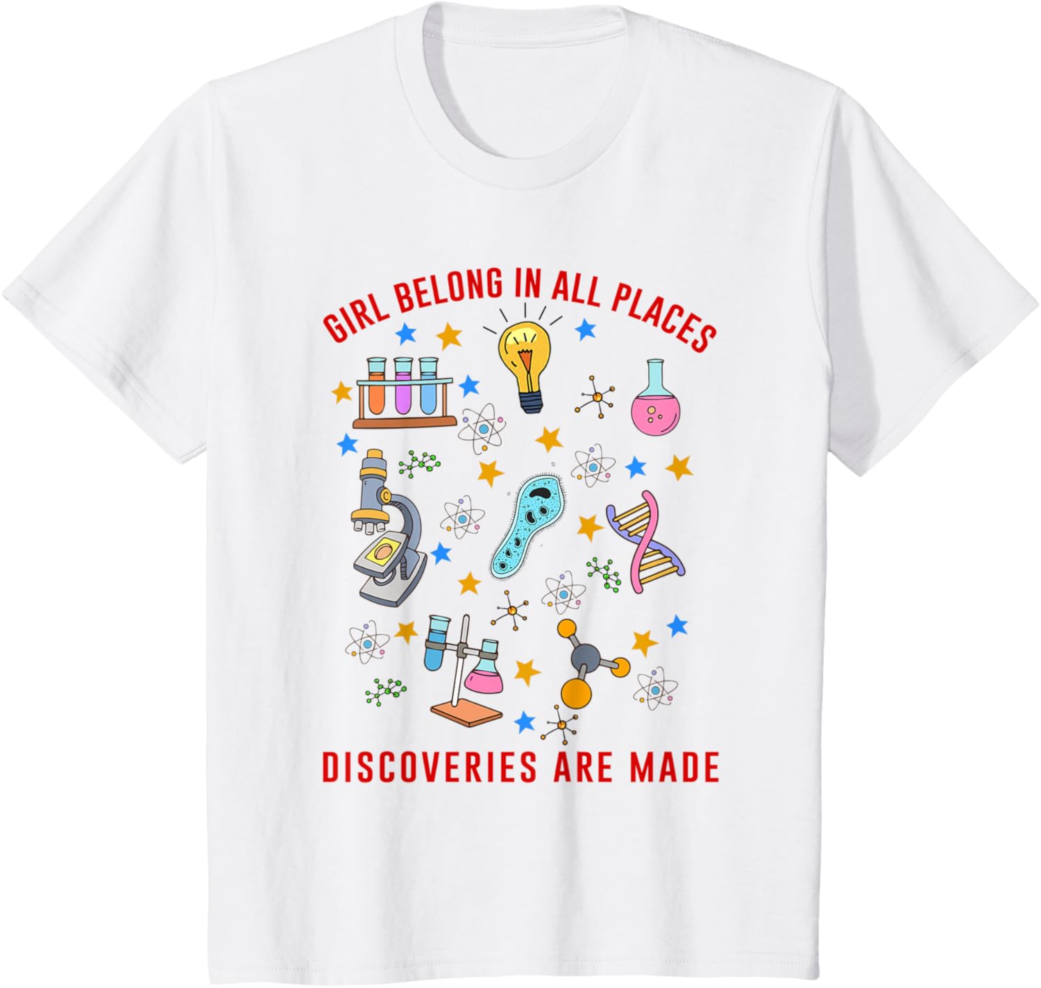Kids Girls Belong All Places Discoveries Made Feminist Baby Girl