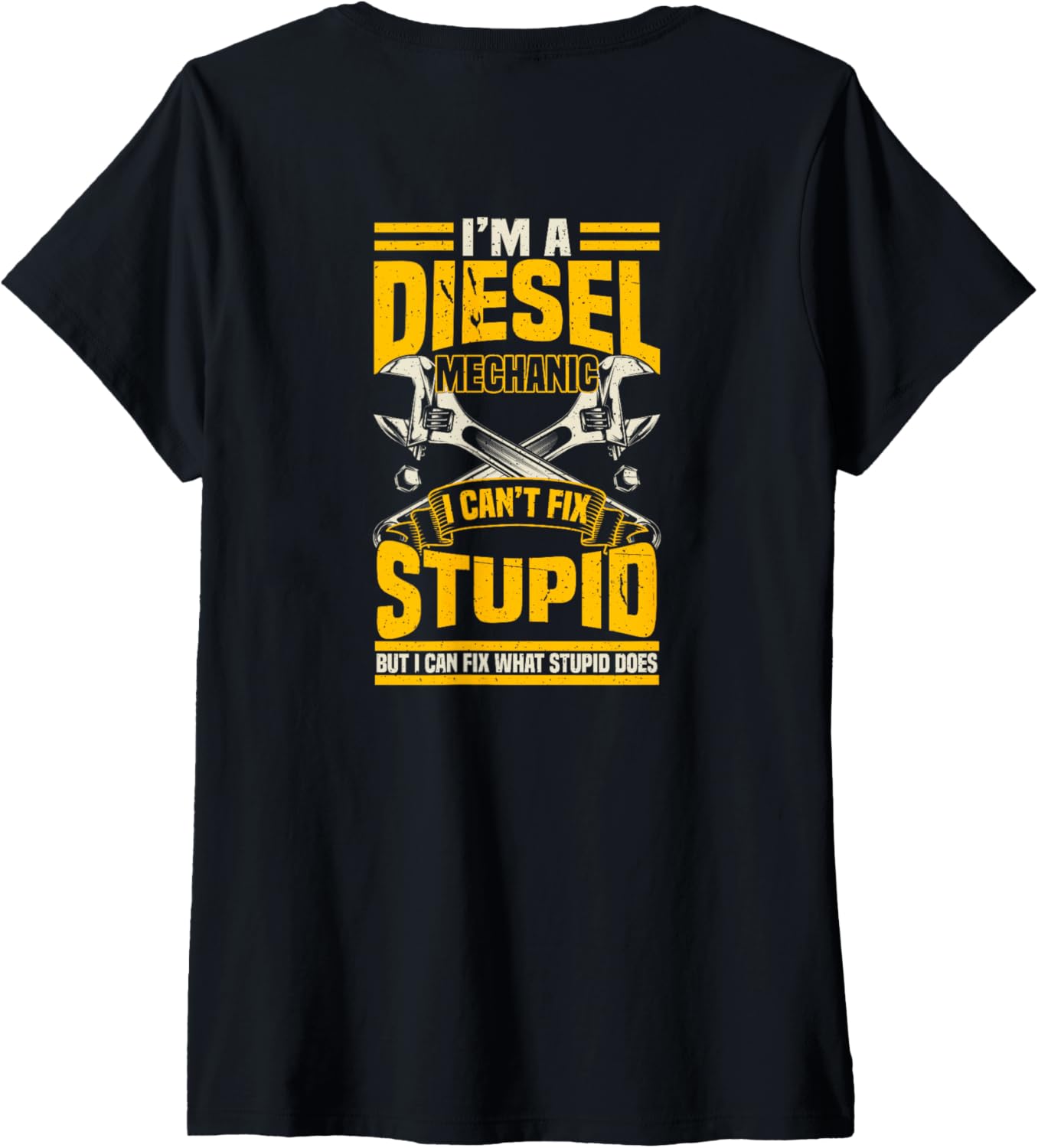 Womens Mens Trucker Diesel Mechanic I Can T